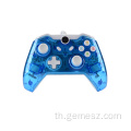 Gamepad แบบมีสายสีน้ำเงินใสสำหรับ Xbox One Controller